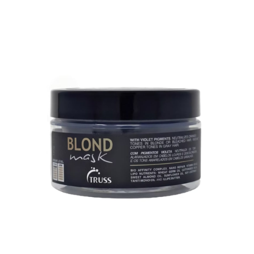 TRUSS Blond Mask 180g / 6.35 oz – Blonde Hair Treatment for Hydration, Repair & Tone