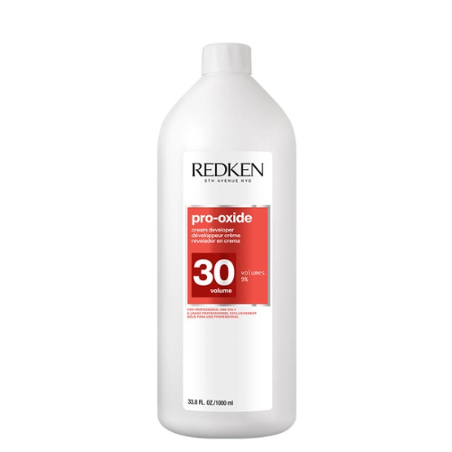 REDKEN PRO-OXIDE Cream Developer 30-Volume For Lightener and Hair Color 33.8 oz