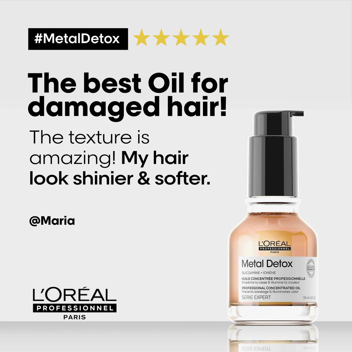 L'OREAL Professionnel Metal Detox Oil - 1.6 oz