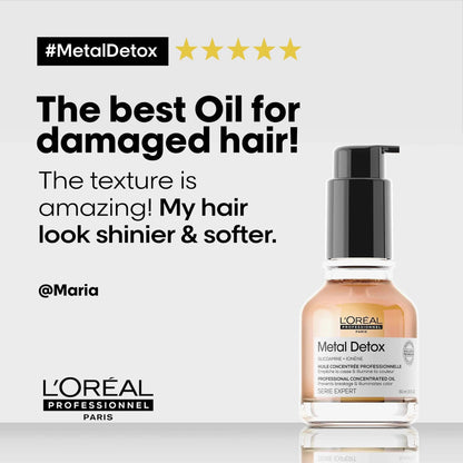 L'OREAL Professionnel Metal Detox Oil - 1.6 oz