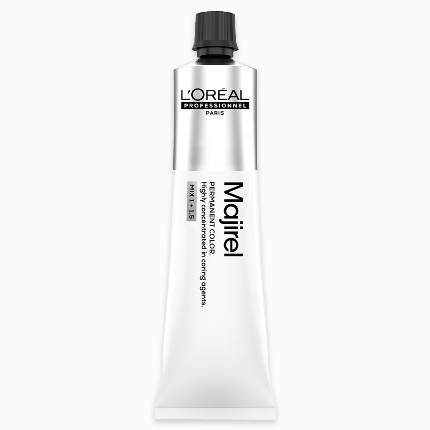 L'Oreal Professionnel Majirel logo and color tubes