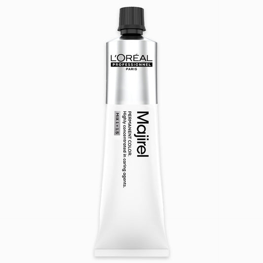 L'Oreal Professionnel Majirel logo and color tubes