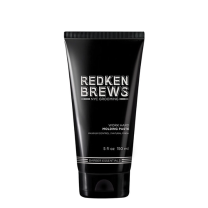 REDKEN Brews Work Hard Molding Paste 5oz - Styling Paste For Men