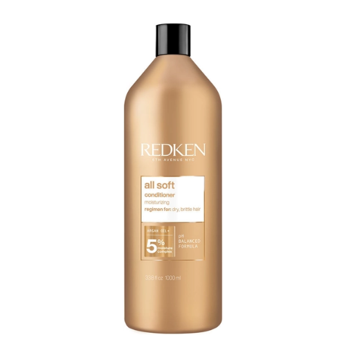 REDKEN All Soft Conditioner with Argan Oil – Moisturizing Conditioner for Dry Hair
