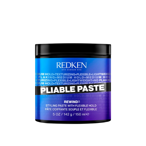 REDKEN Pliable Paste 5 oz – Medium Hold Flexible Texturizing Hair Paste