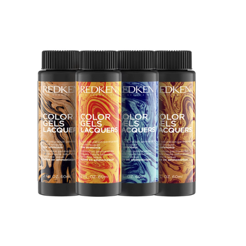 REDKEN Color Gels Lacquers | Professional Permanent Liquid Hair Color   2 FL.OZ